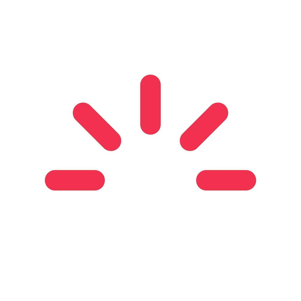Red pop sign icon. Emphasis or surprise. Highlight. Vector. vector