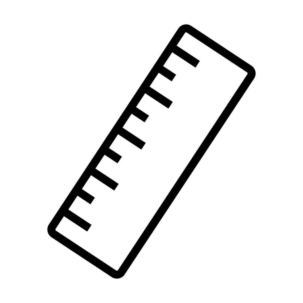 Simple ruler with flat design. Vector. vector