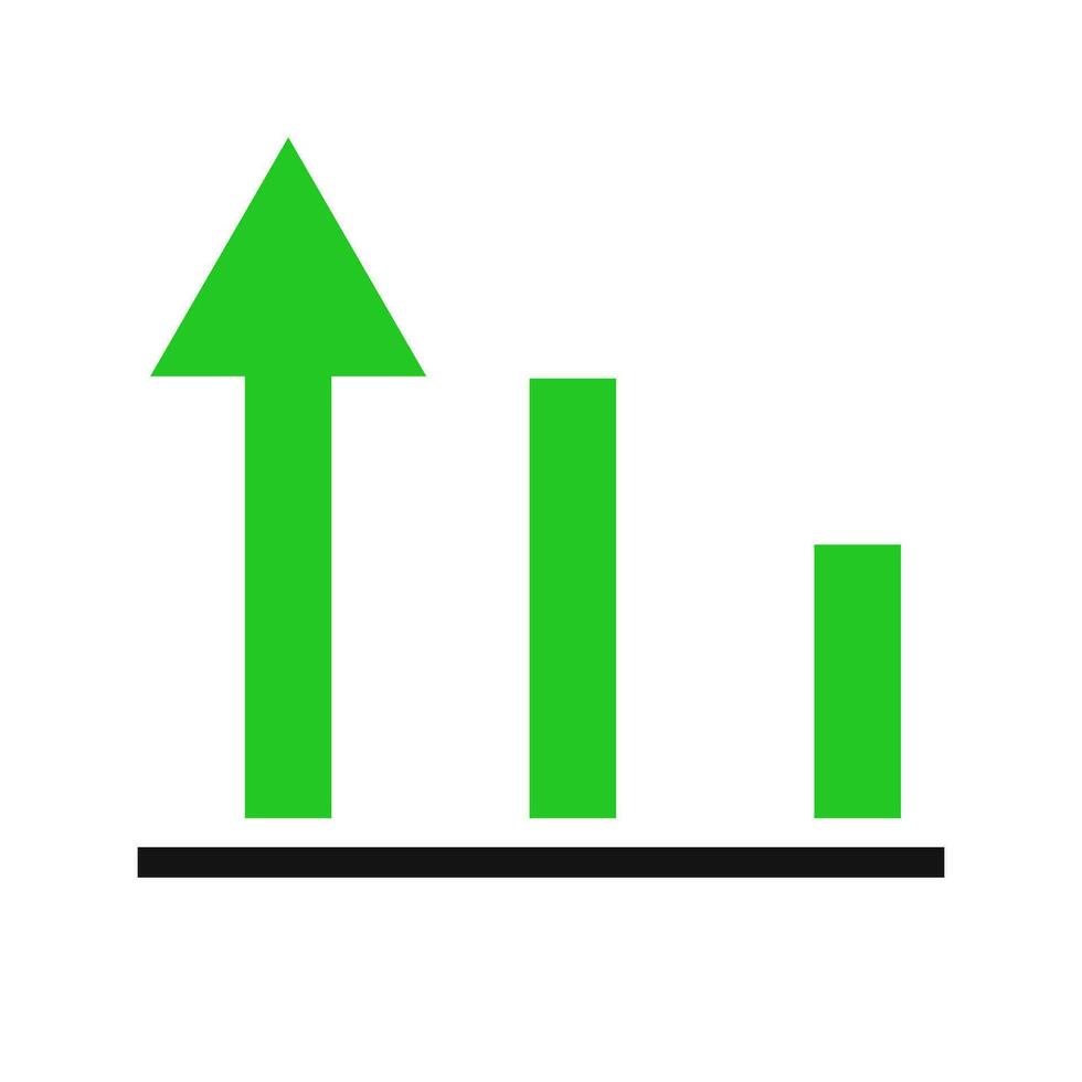 Increase Sign. Rising Icon. Vector. vector