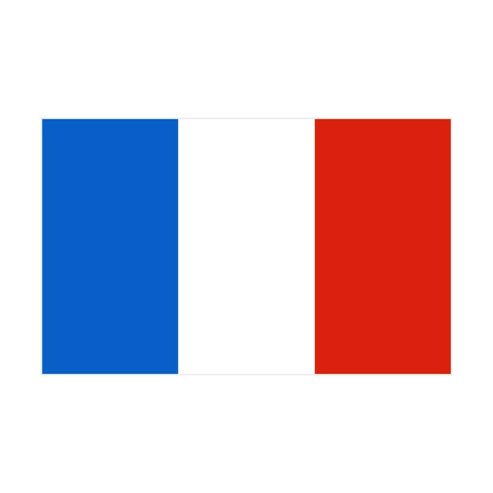 French Flag Icon. France. Vector. vector