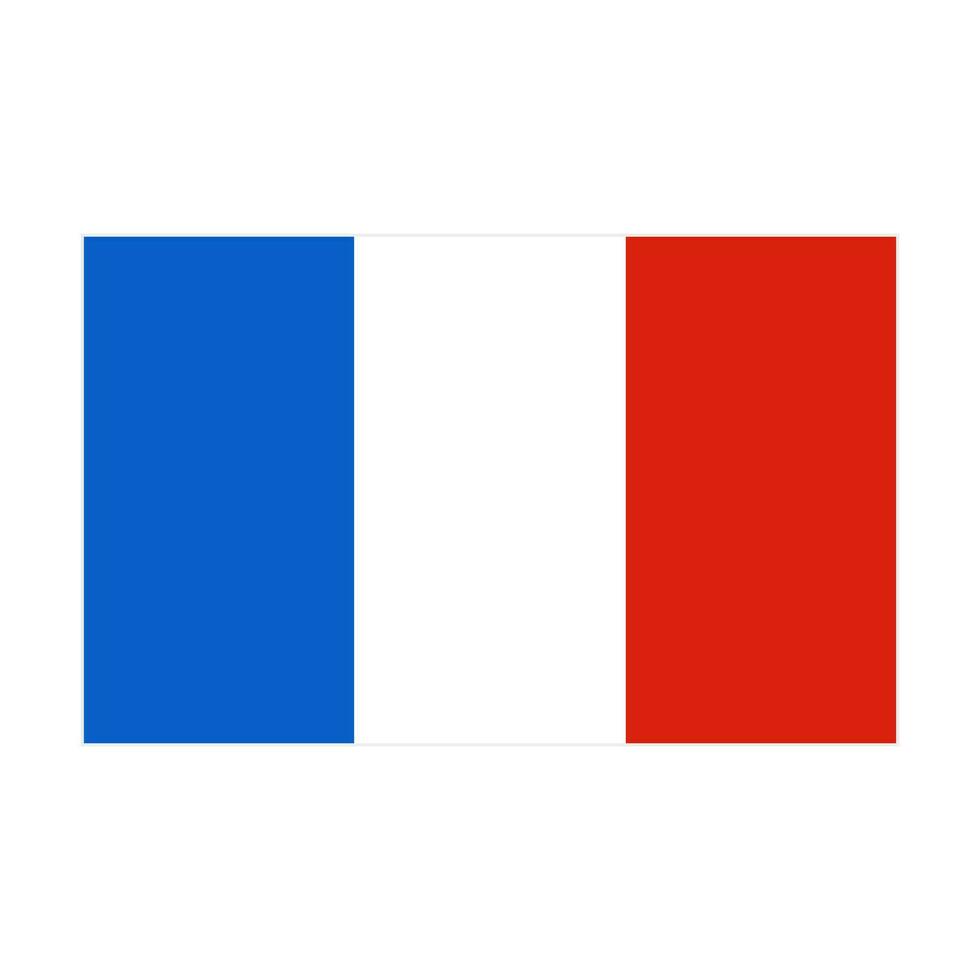 francés bandera icono. Francia. vector. vector