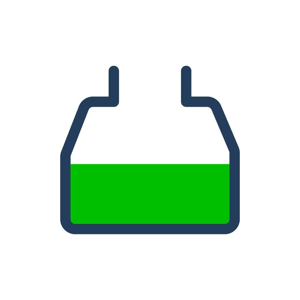Liquid icon for science experiment. Vector. vector