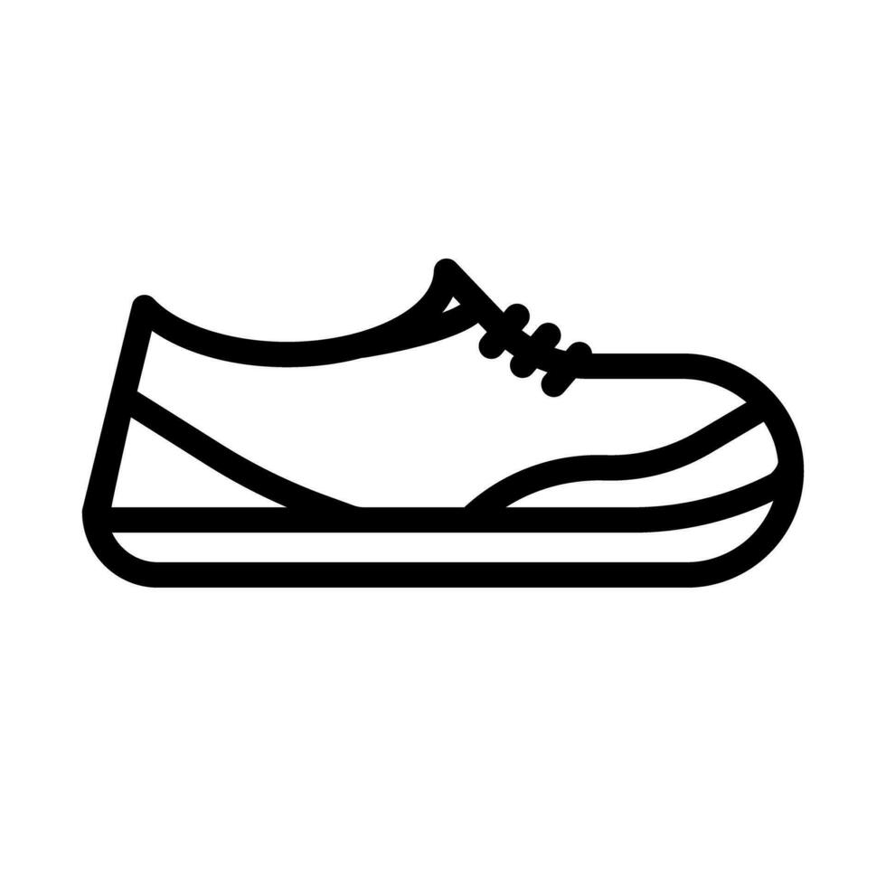 Simple shoe icon. Sneaker. Vector. vector