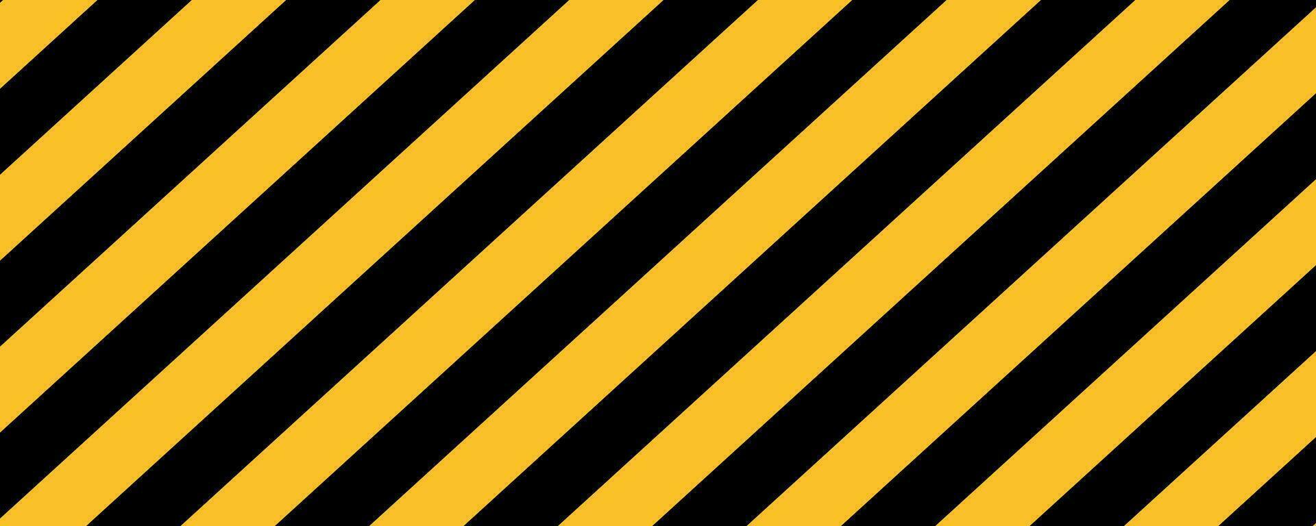 Black and yellow warning line striped sign background. EPS10 vector
