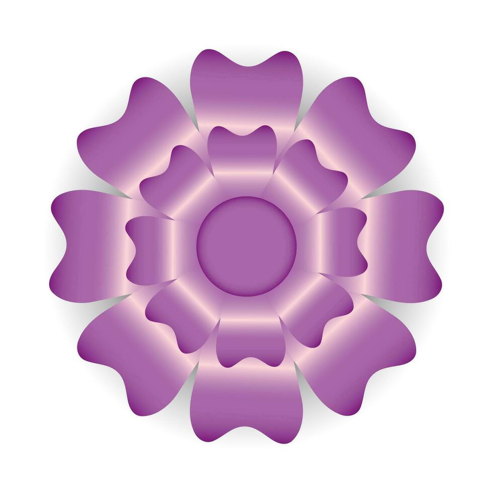 Flower icons in a trendy flat style isolated with a white background. Can be used for coloring book elements. Vector illustration.