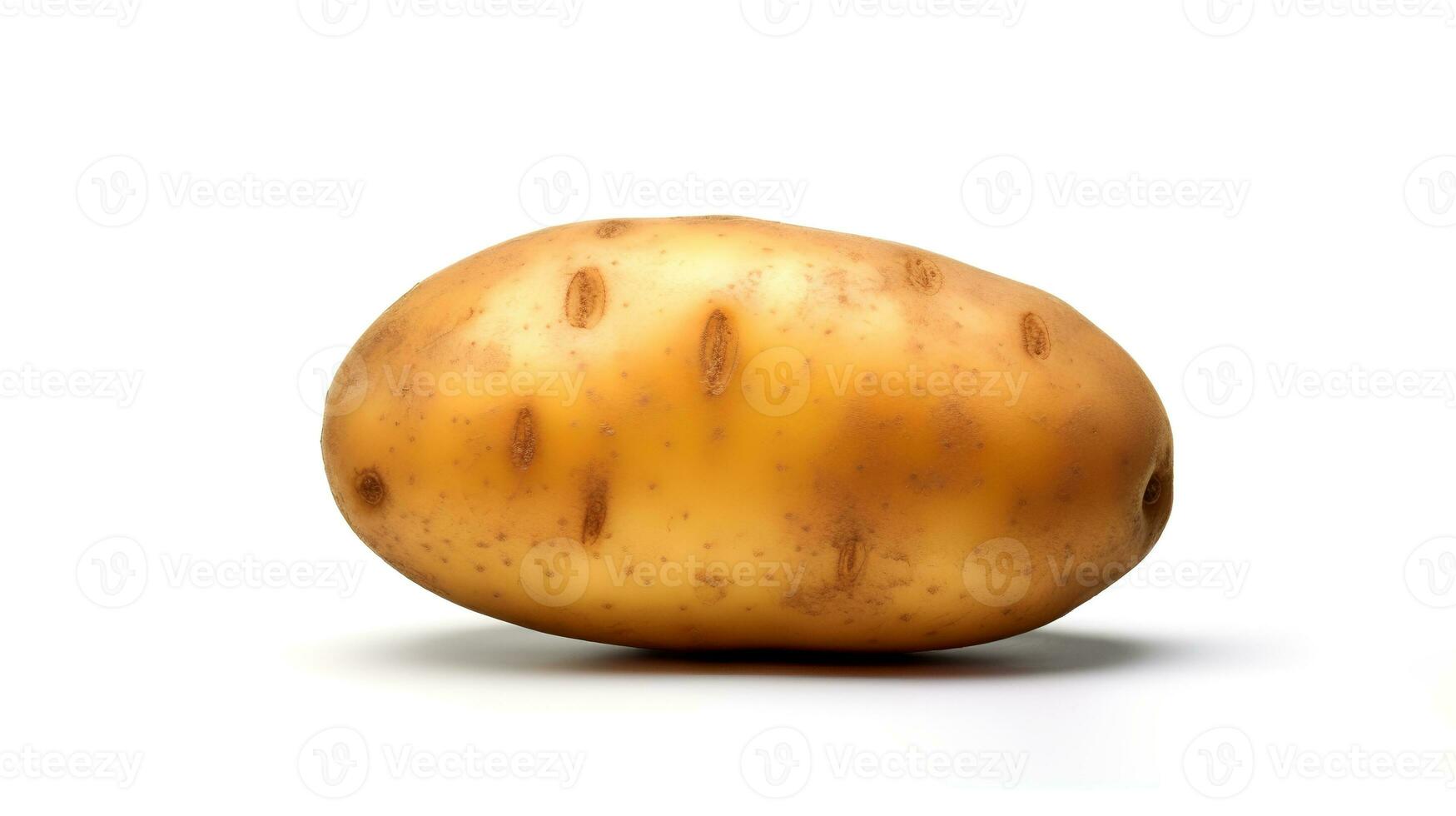 Photo of Potatoe isolated on white background