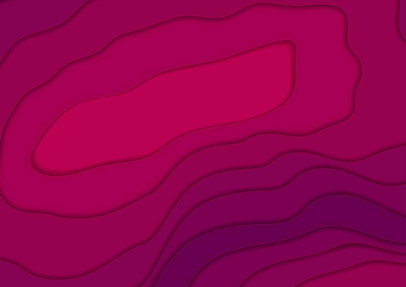 Pink purple corporate material wavy abstract background vector