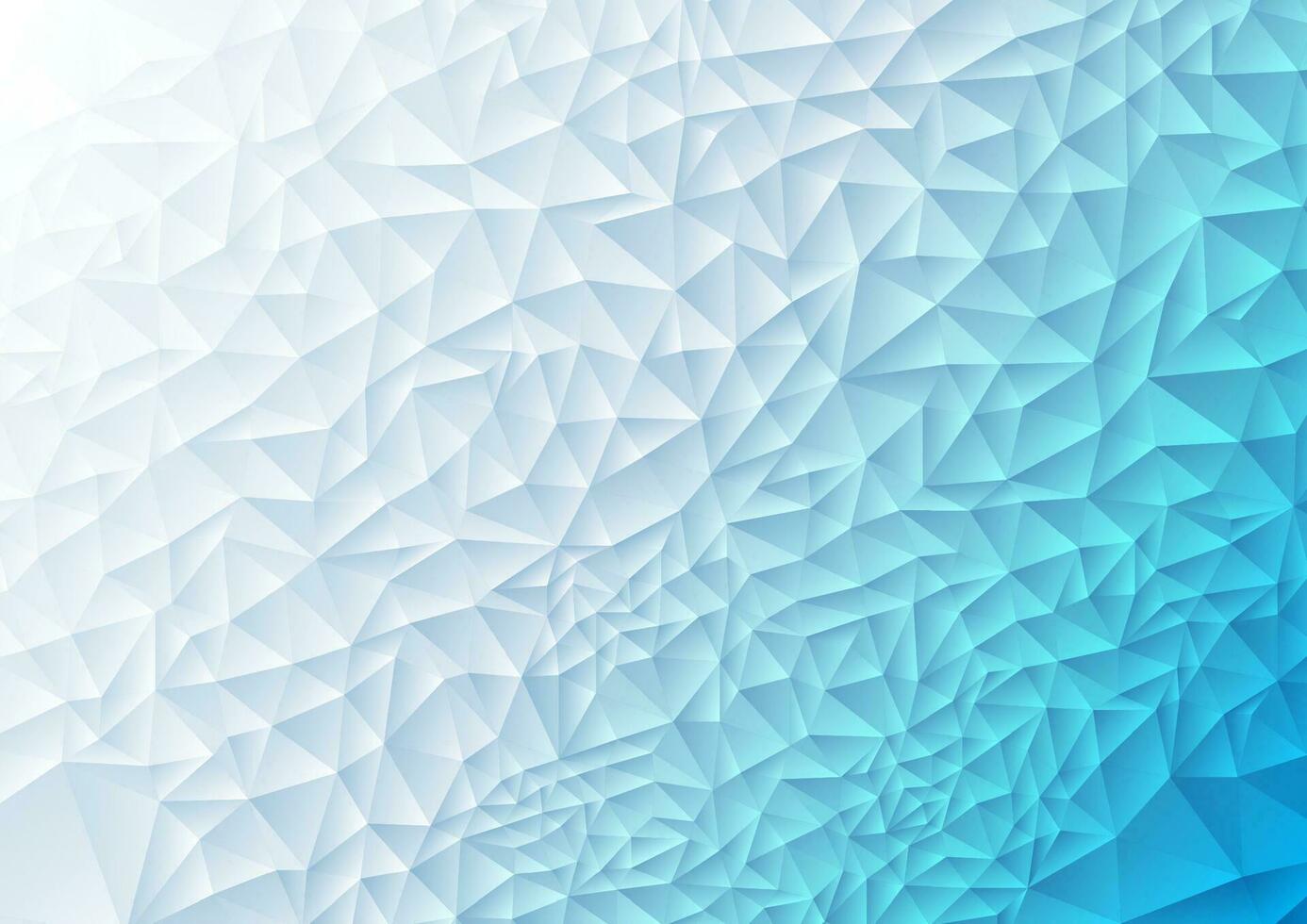 Abstract tech polygonal background vector