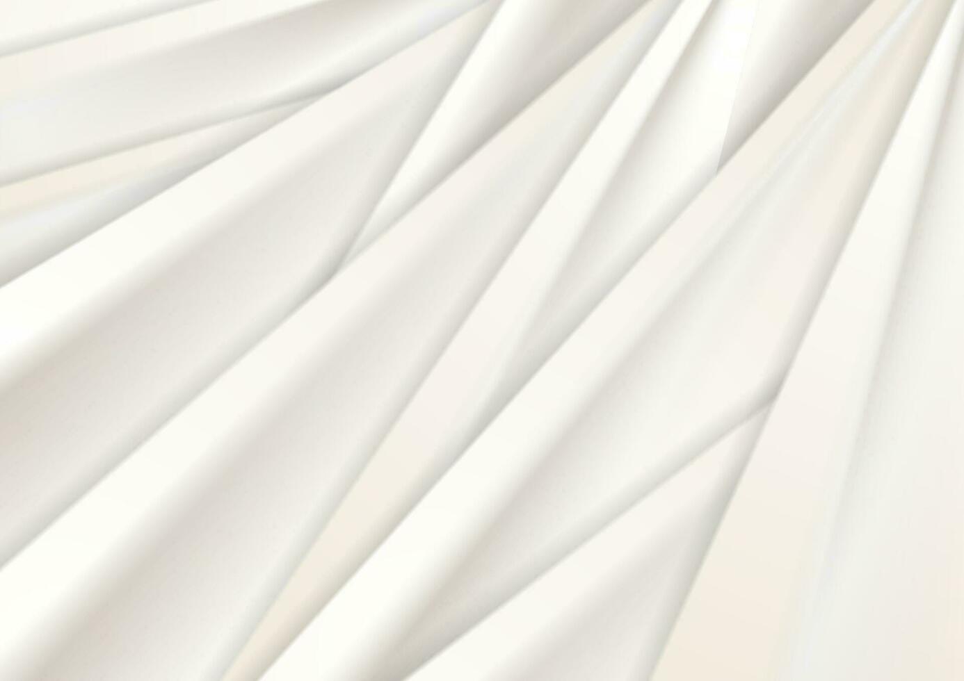 Abstract smooth beige stripes vector background