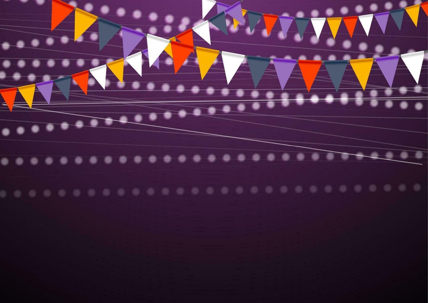 Party flags celebrate abstract background vector