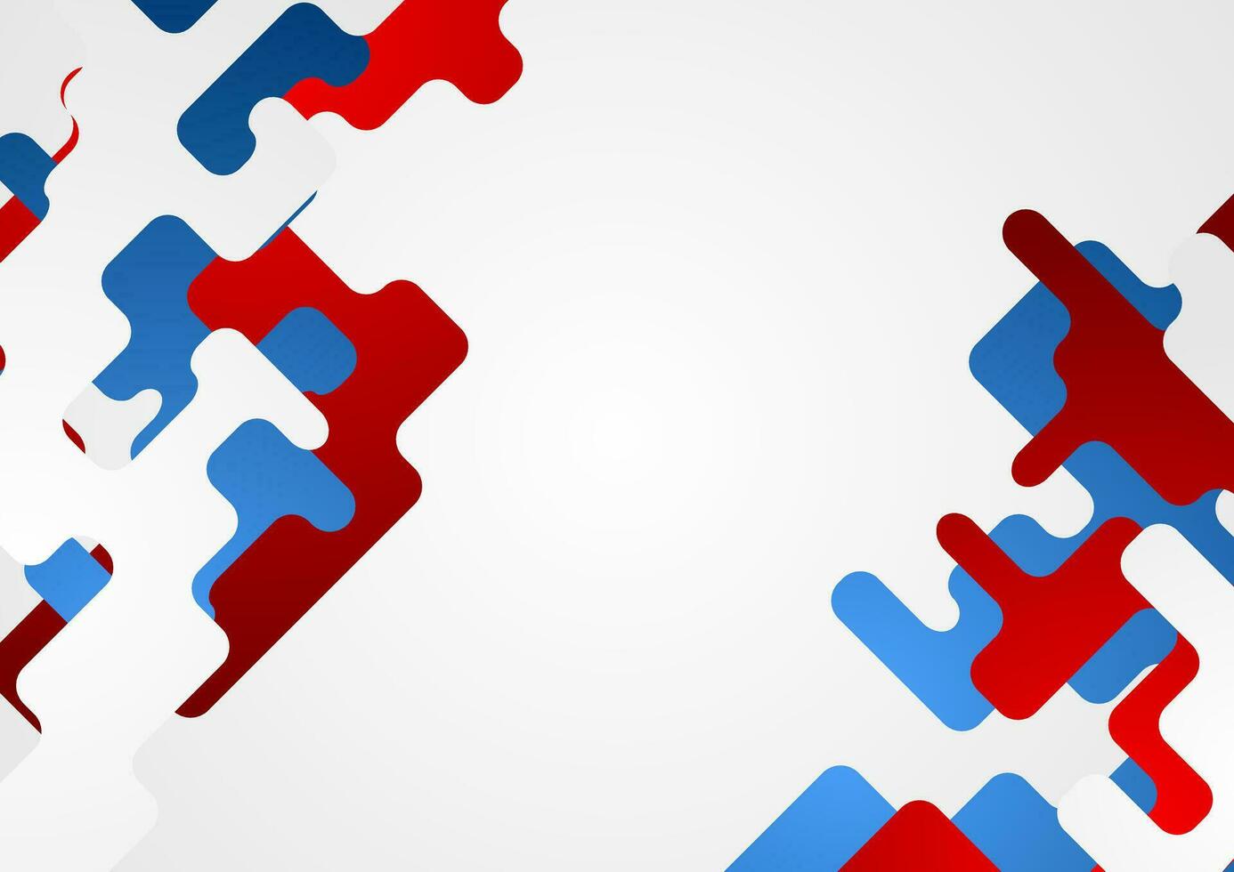 Abstract minimal tech geometric shapes background vector