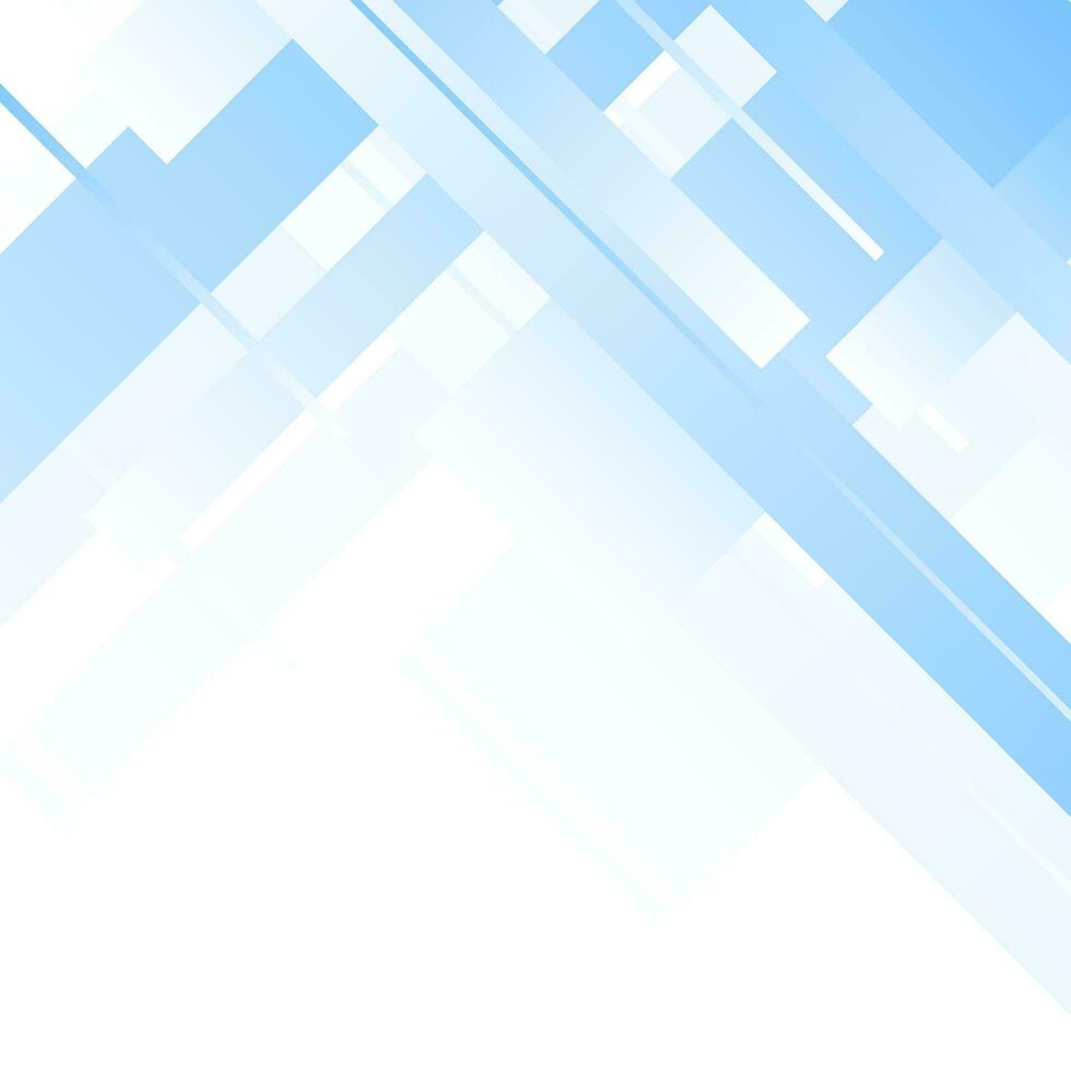 Light blue modern geometric background vector