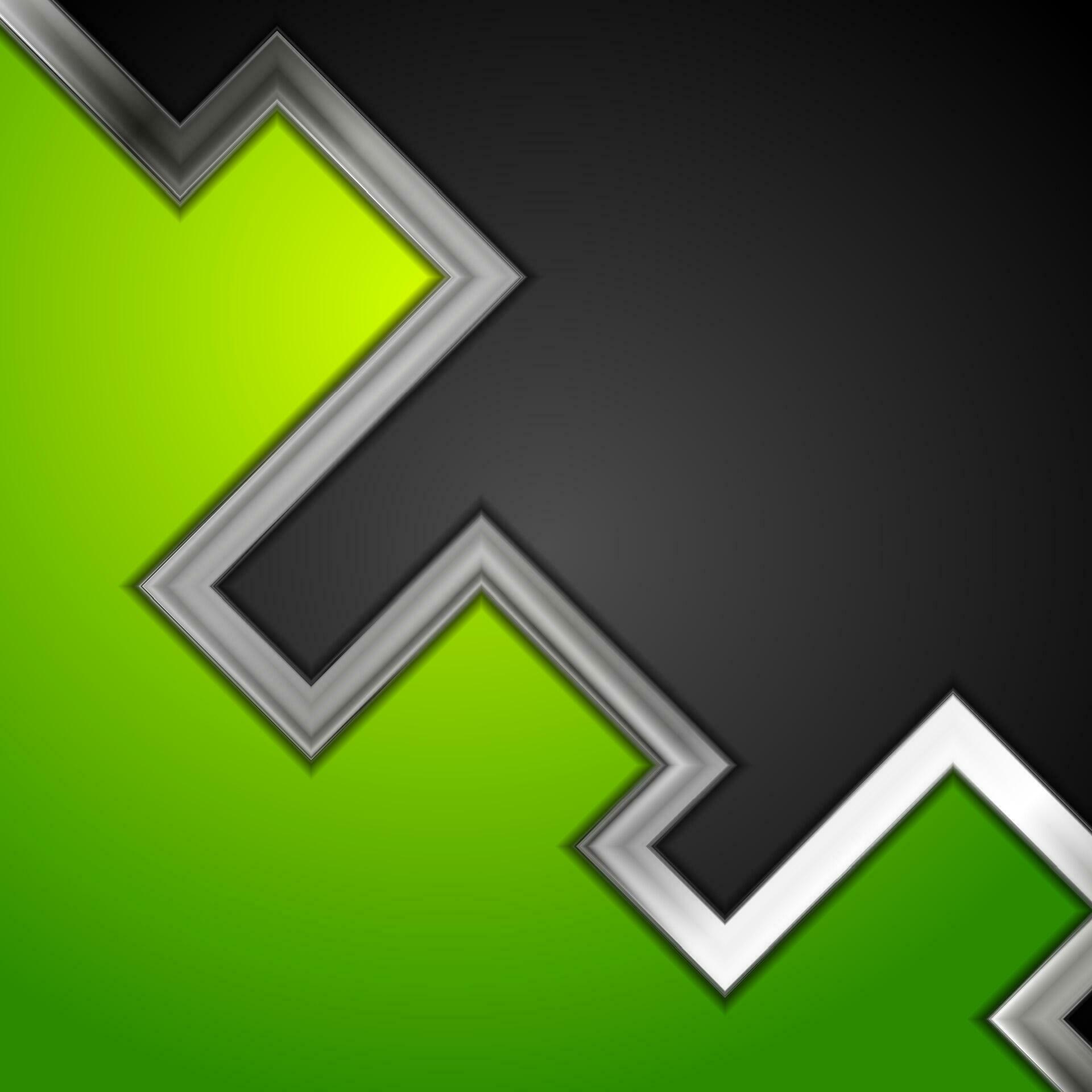 Green and black abstract tech background 26732104 Vector Art at Vecteezy