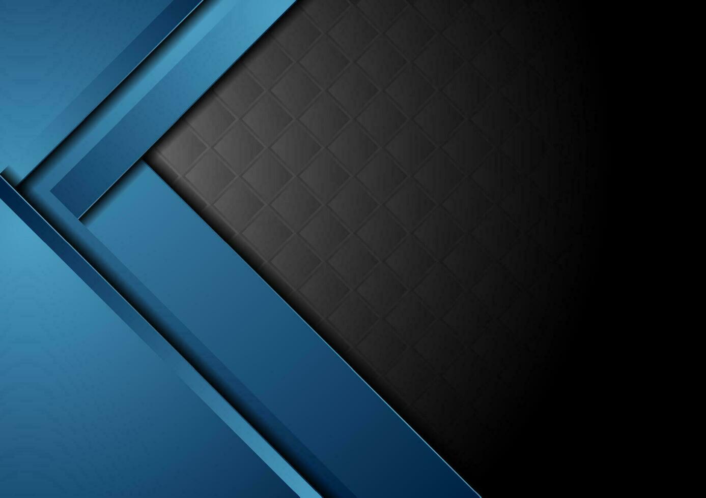 Dark blue abstract tech corporate background vector