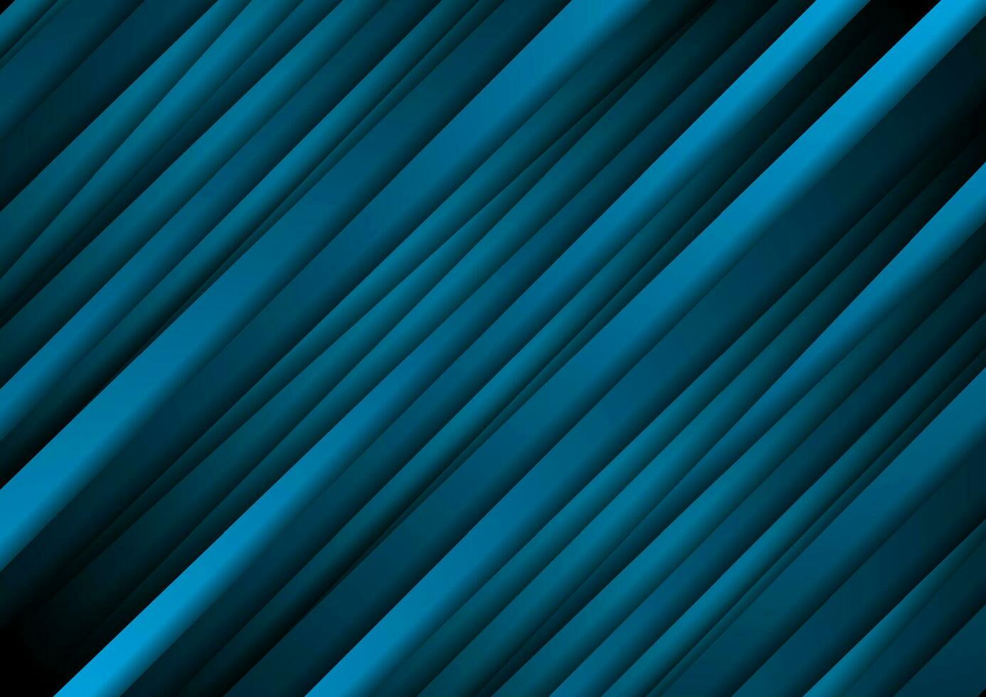 Dark blue abstract diagonal stripes background vector