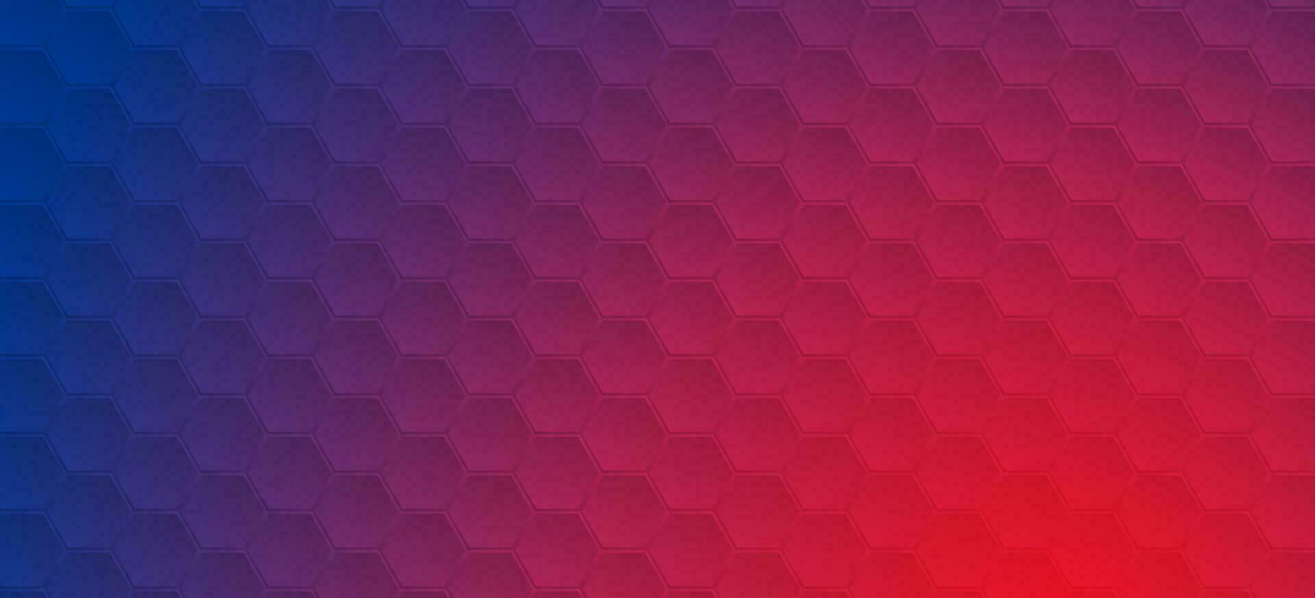 Bright geometric hexagons abstract technology background vector