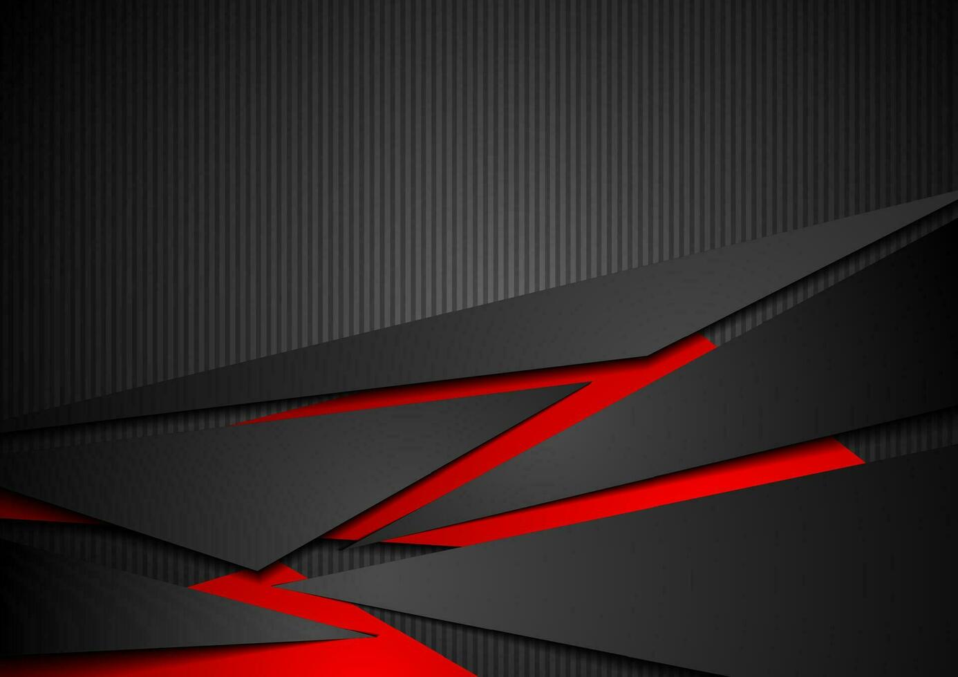 Red and black tech corporate abstract background vector