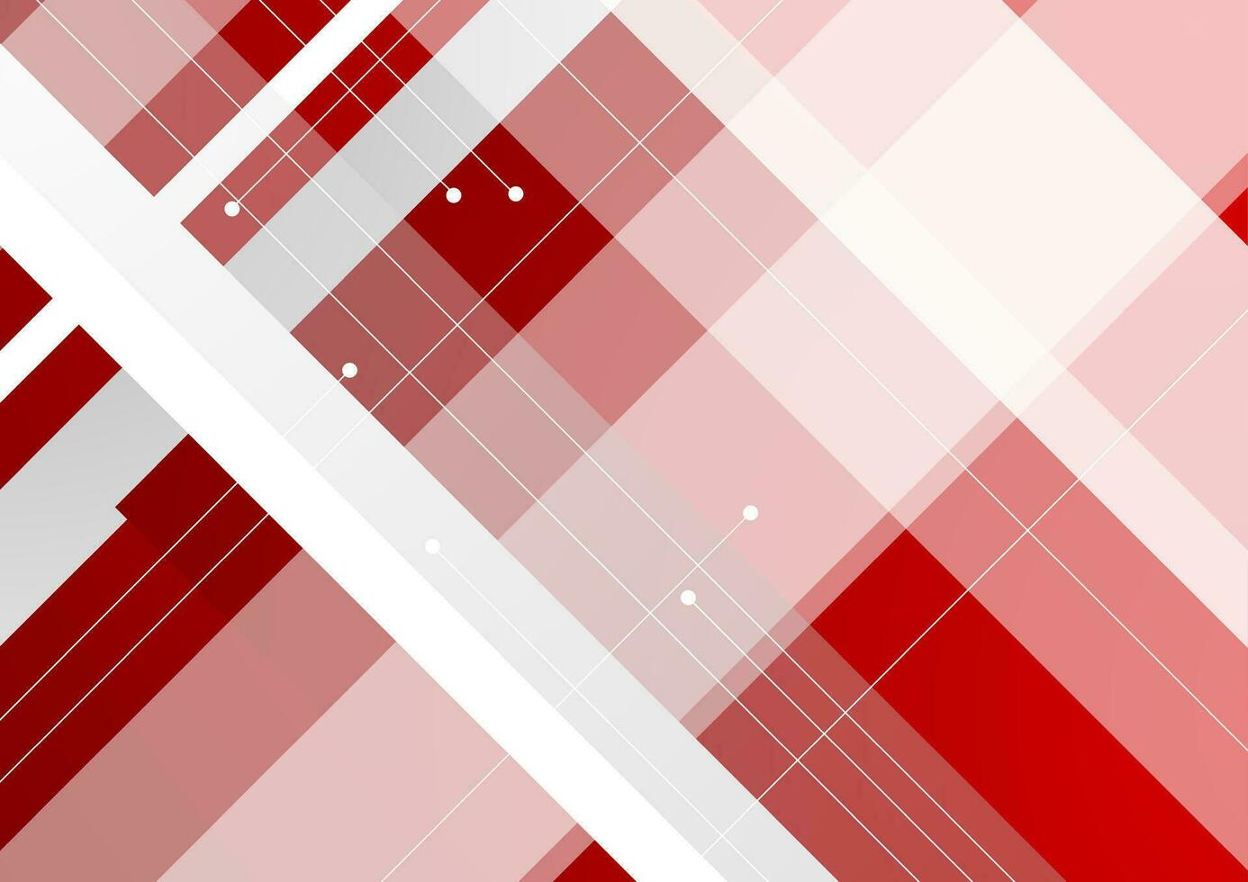 Hi-tech red corporate abstract background vector