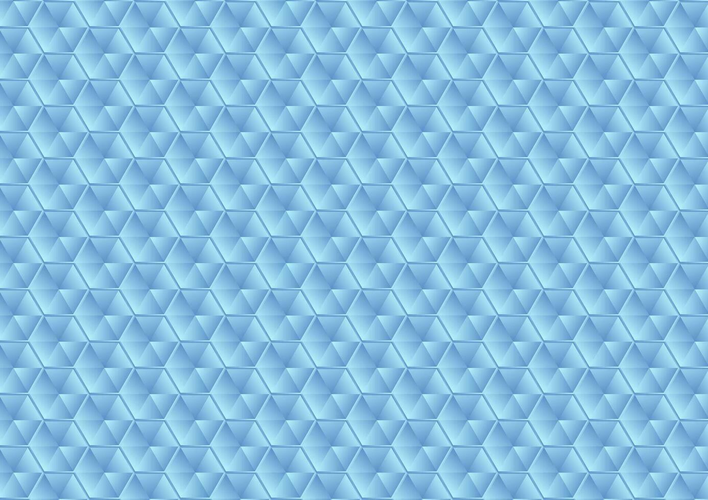 Abstract glass blue hexagons texture pattern vector