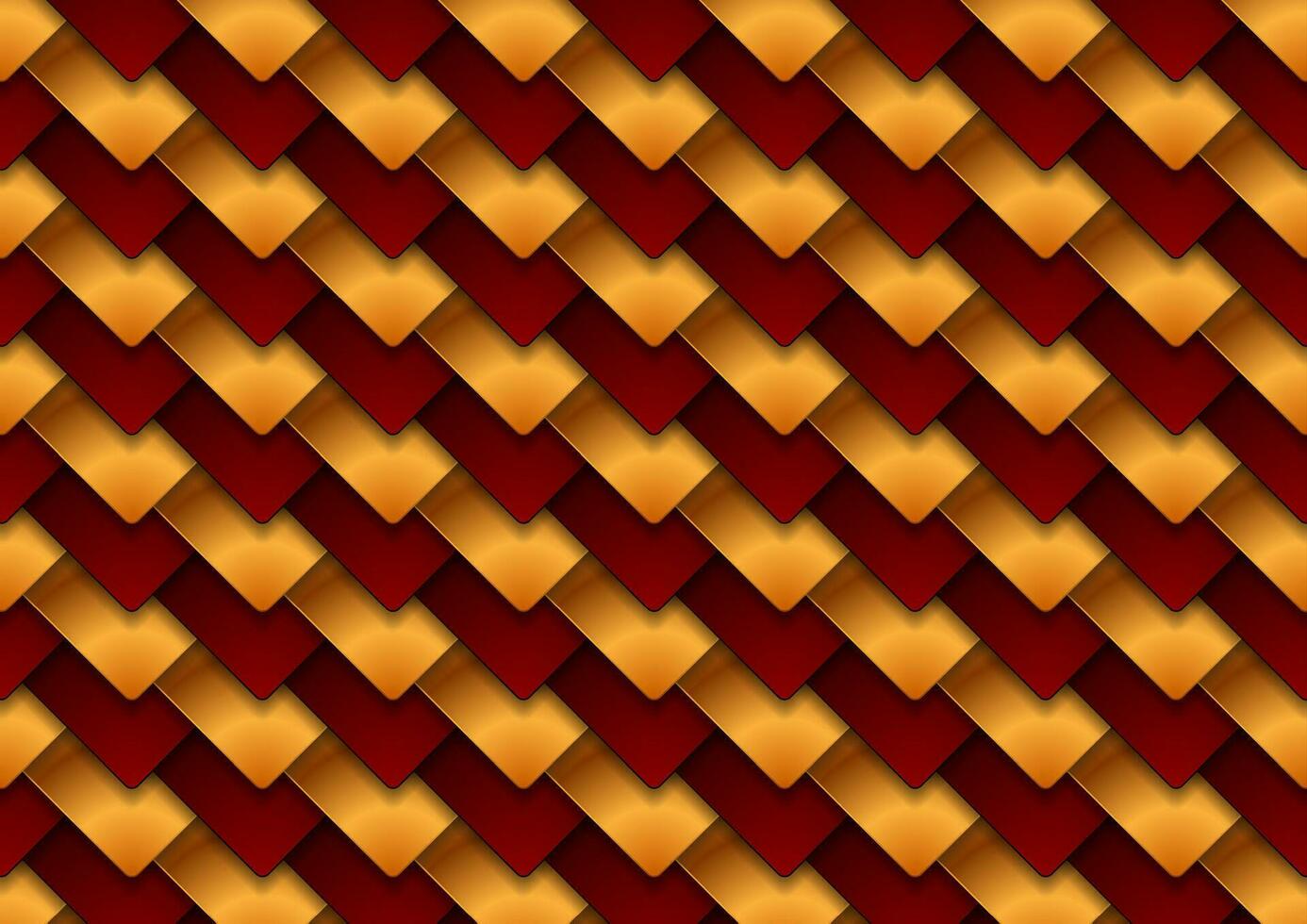 Dark red and bronze squares abstract tech background vector