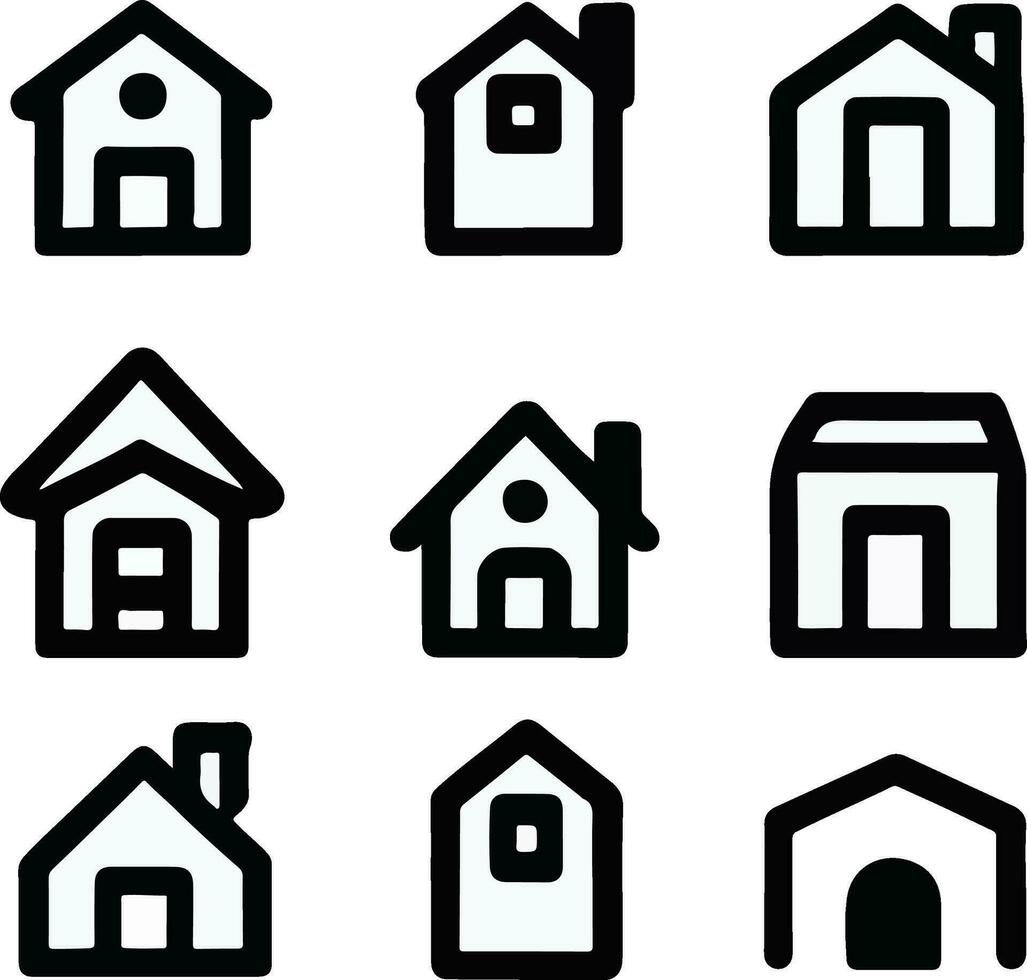 House Icon Home vector illustration symbol