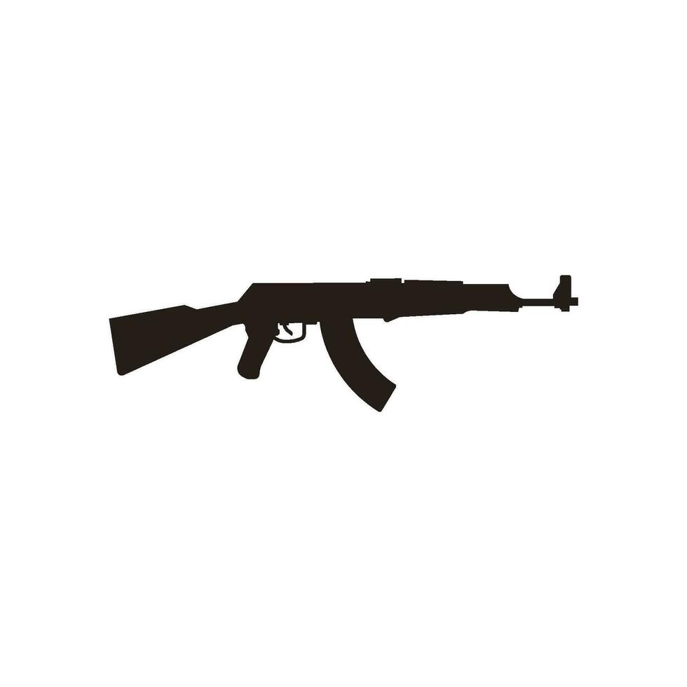 AK 47 icon vector 26733590 Vector Art at Vecteezy