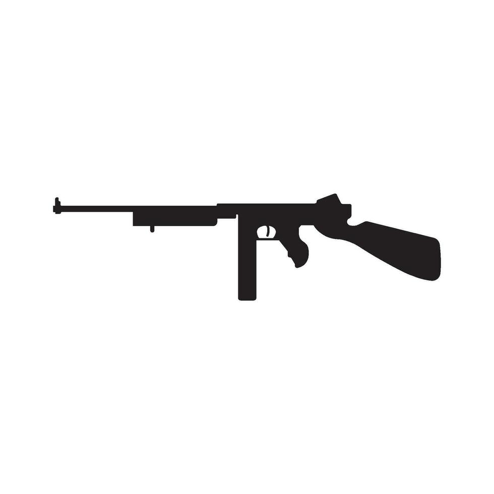 Firearms icon vector
