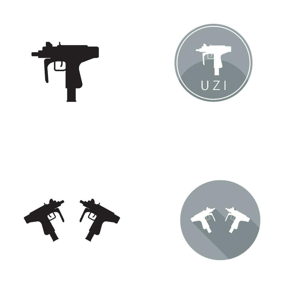 uzi icon vector