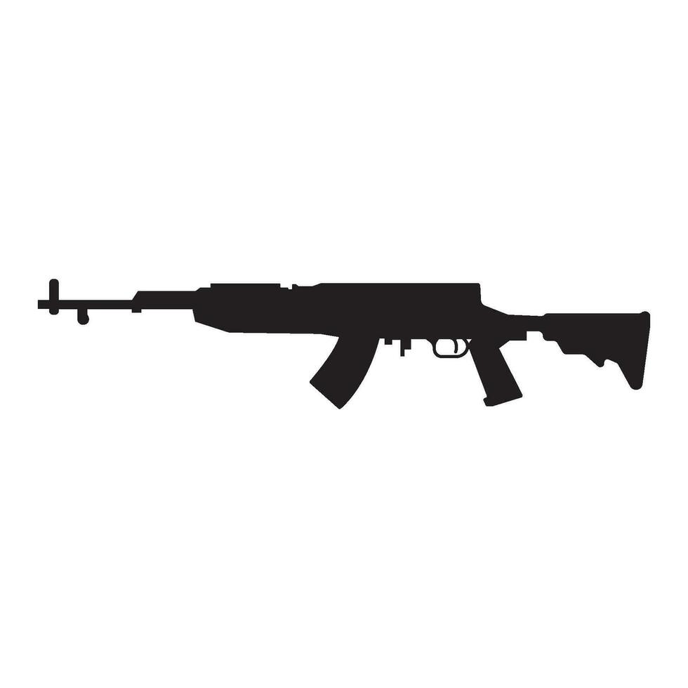 Firearms icon vector