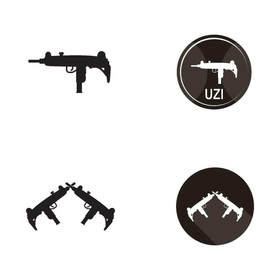 uzi icon vector