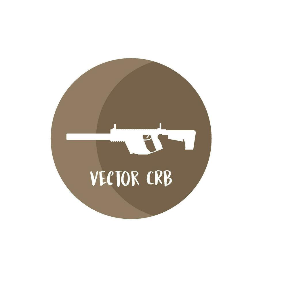 Gun icon vector