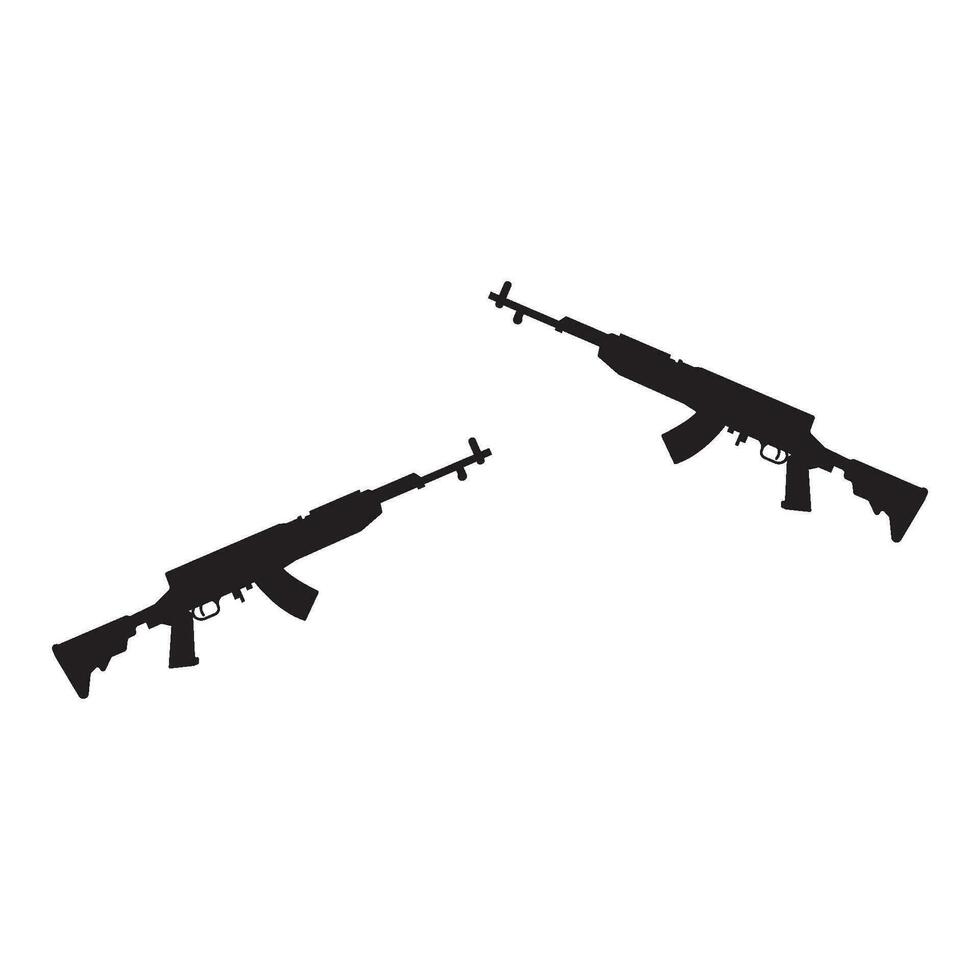 Firearms icon vector