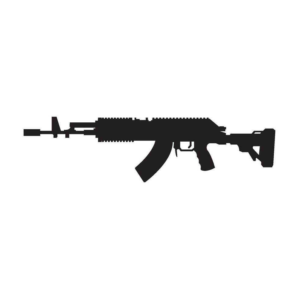 Firearms icon vector