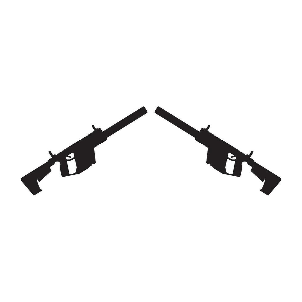 pistola icono vector