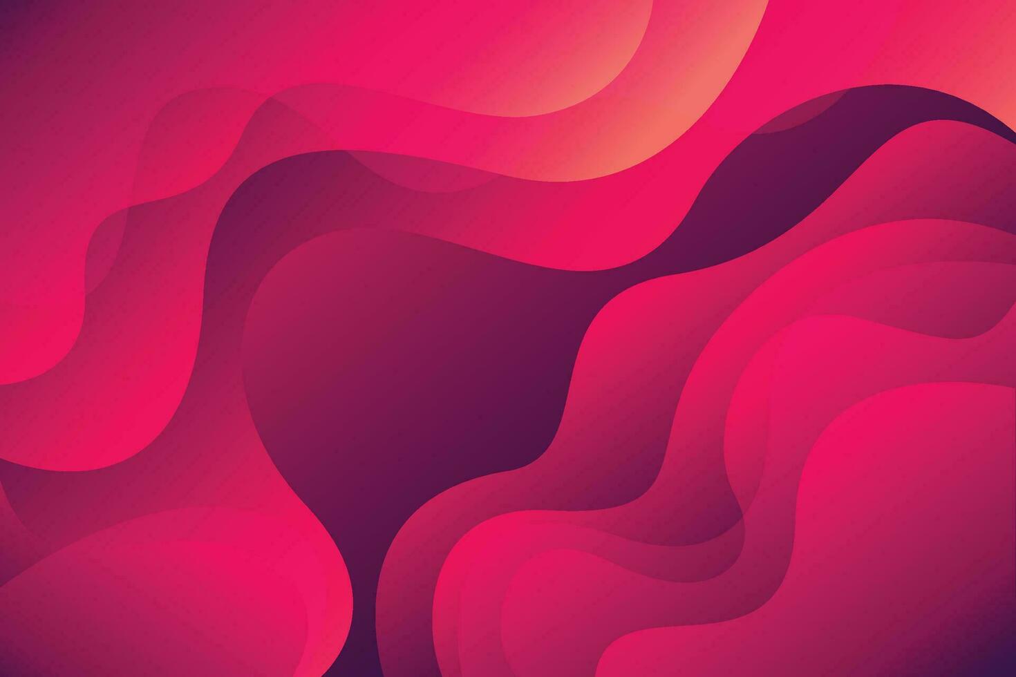 Abstract purple liquid wave background. Fluid composition of shapes. Vector illustration