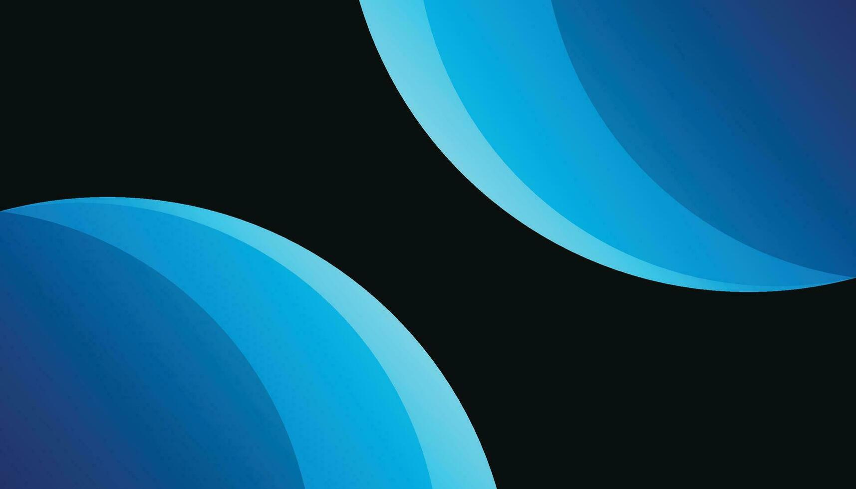 Minimal geometric background. Blue elements with fluid gradient. Dynamic shapes composition. Eps10 vector