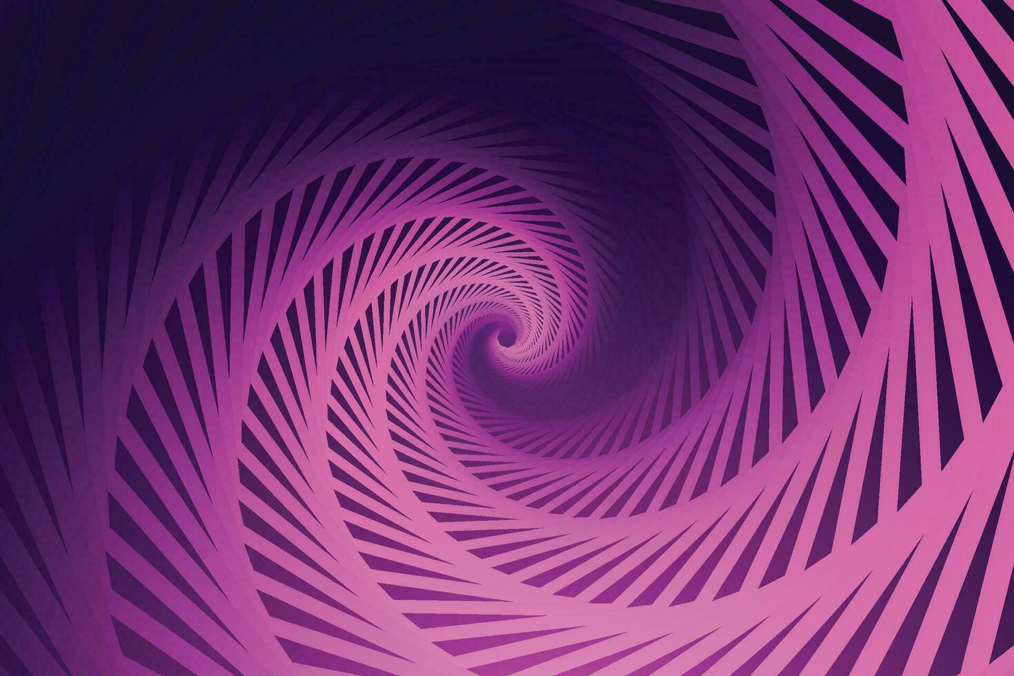 Neon glowing circles background, vector energy magic template