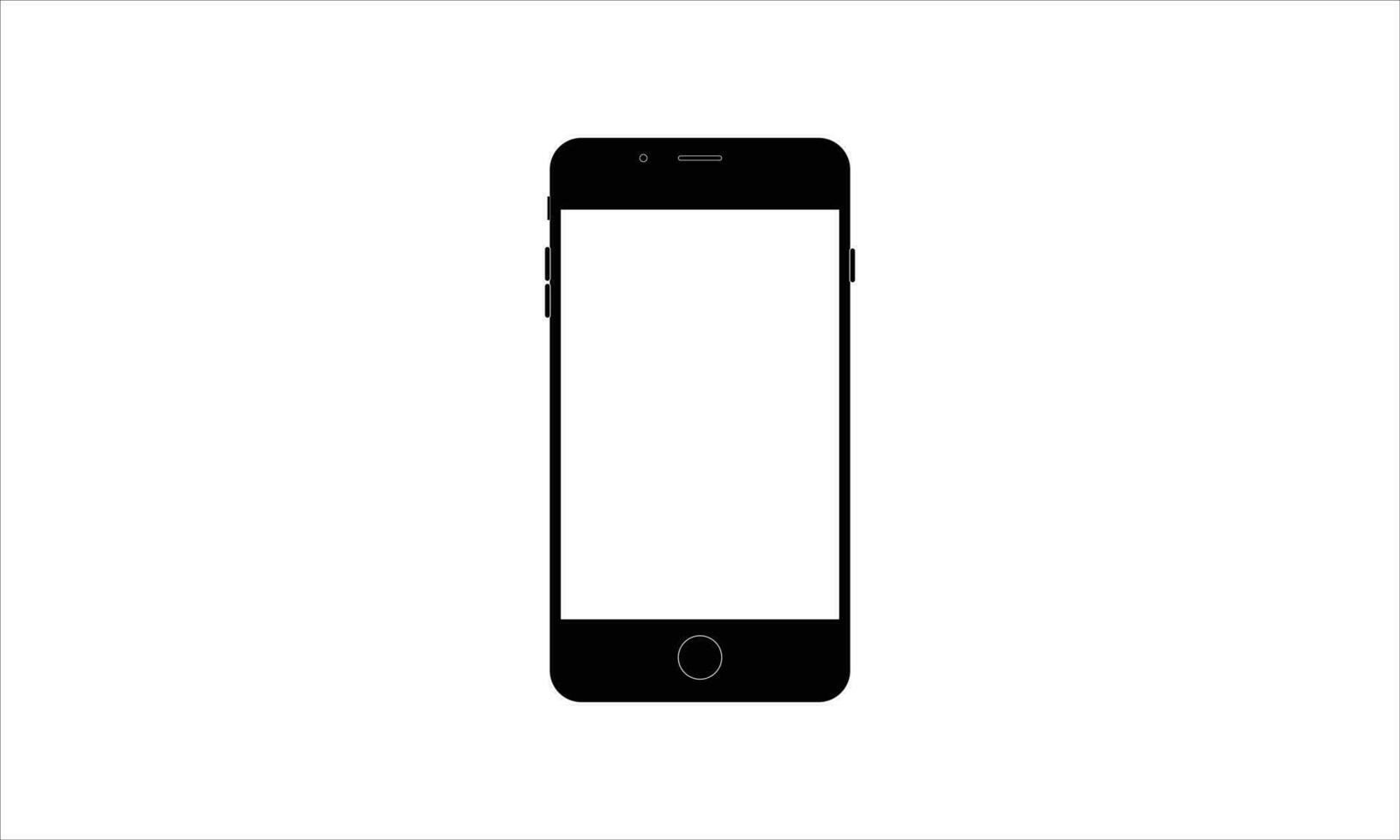 phone isolated on white background vector