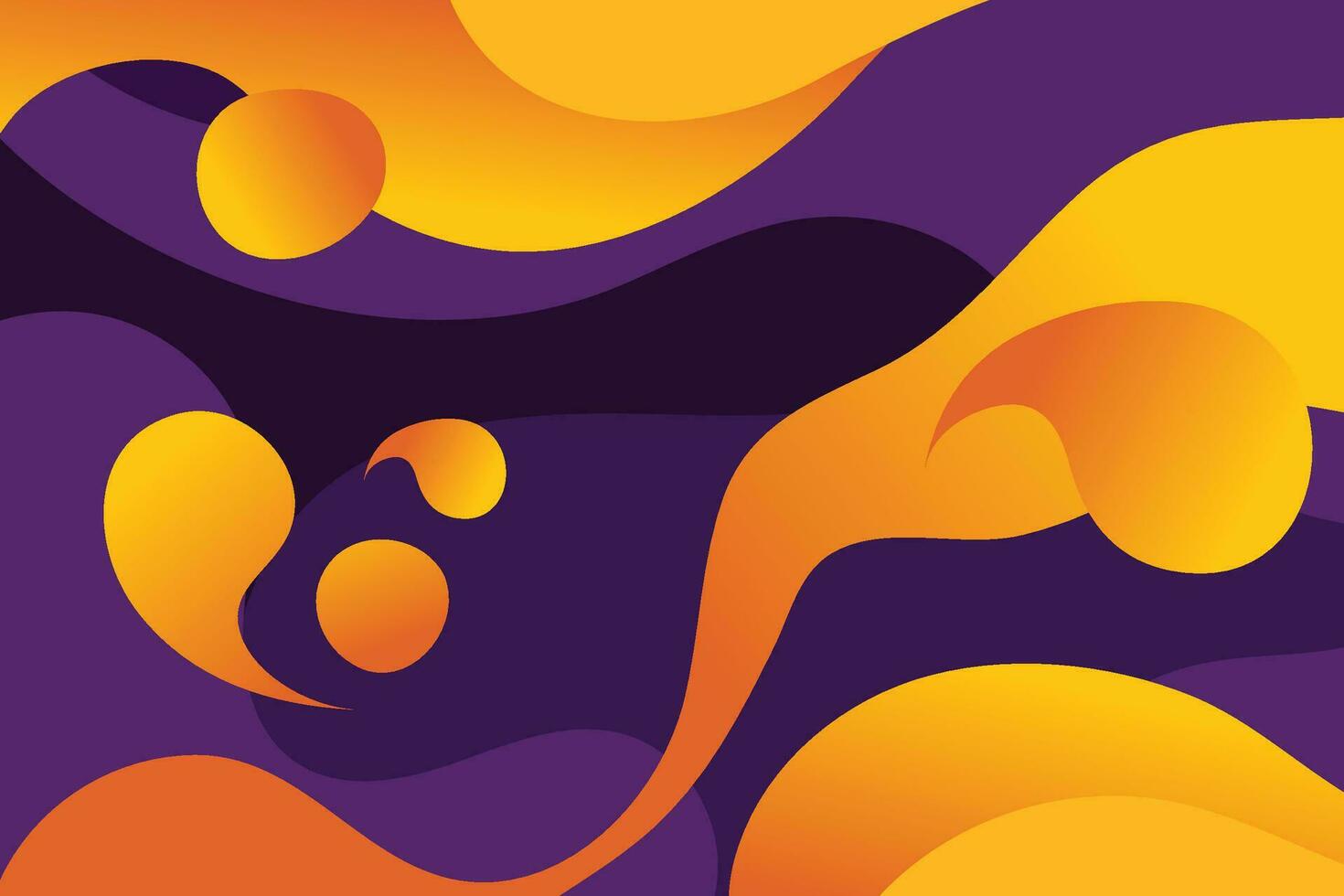 Minimal geometric background. Dynamic shapes composition. Vector illustration