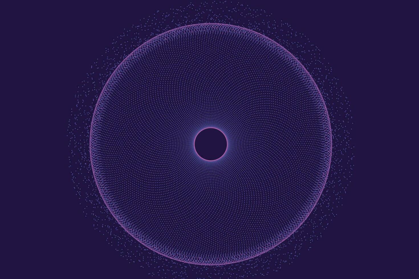 Particle Motion. Violet Big Data Concept. Glow Tech Poster. Binary Number Background. Digital Particles. Neon Big Data Stream. Tech Banner. Light Binary Numbers Movement. Particle Future. vector