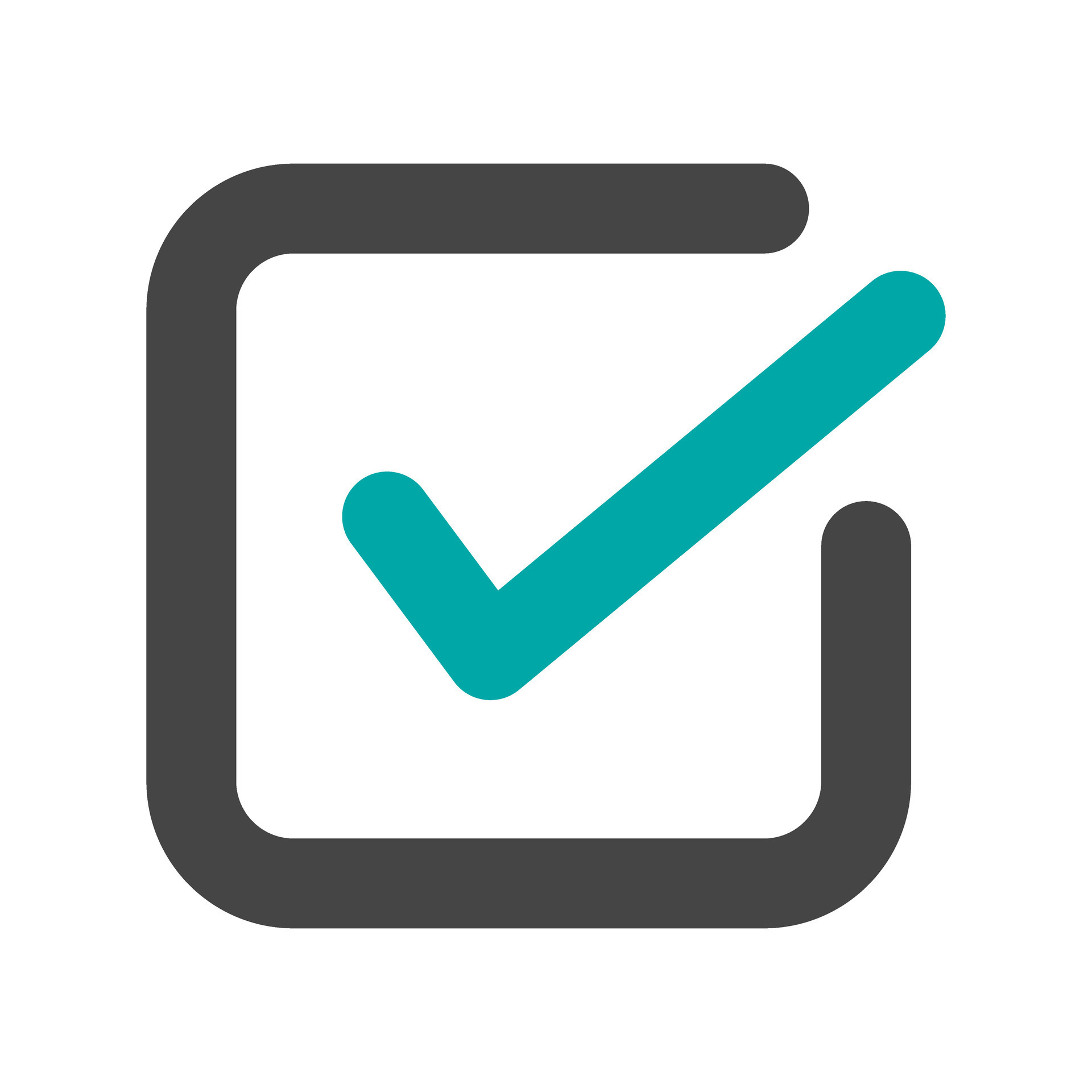 Light green checkbox icon. Vector. 26734906 Vector Art at Vecteezy