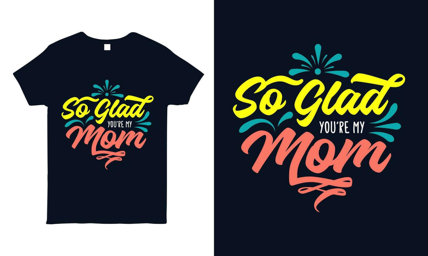 citar letras. madre camiseta diseño. vector