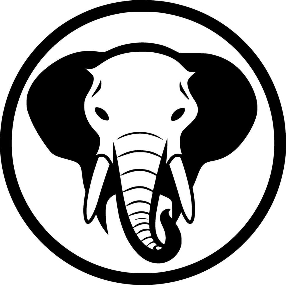 Elephant - High Quality Vector Logo - Vector illustration ideal for T-shirt graphic