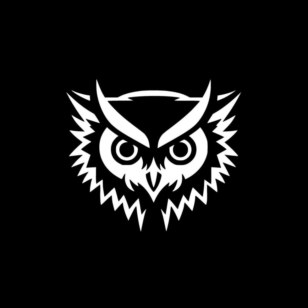 Owl - High Quality Vector Logo - Vector illustration ideal for T-shirt graphic