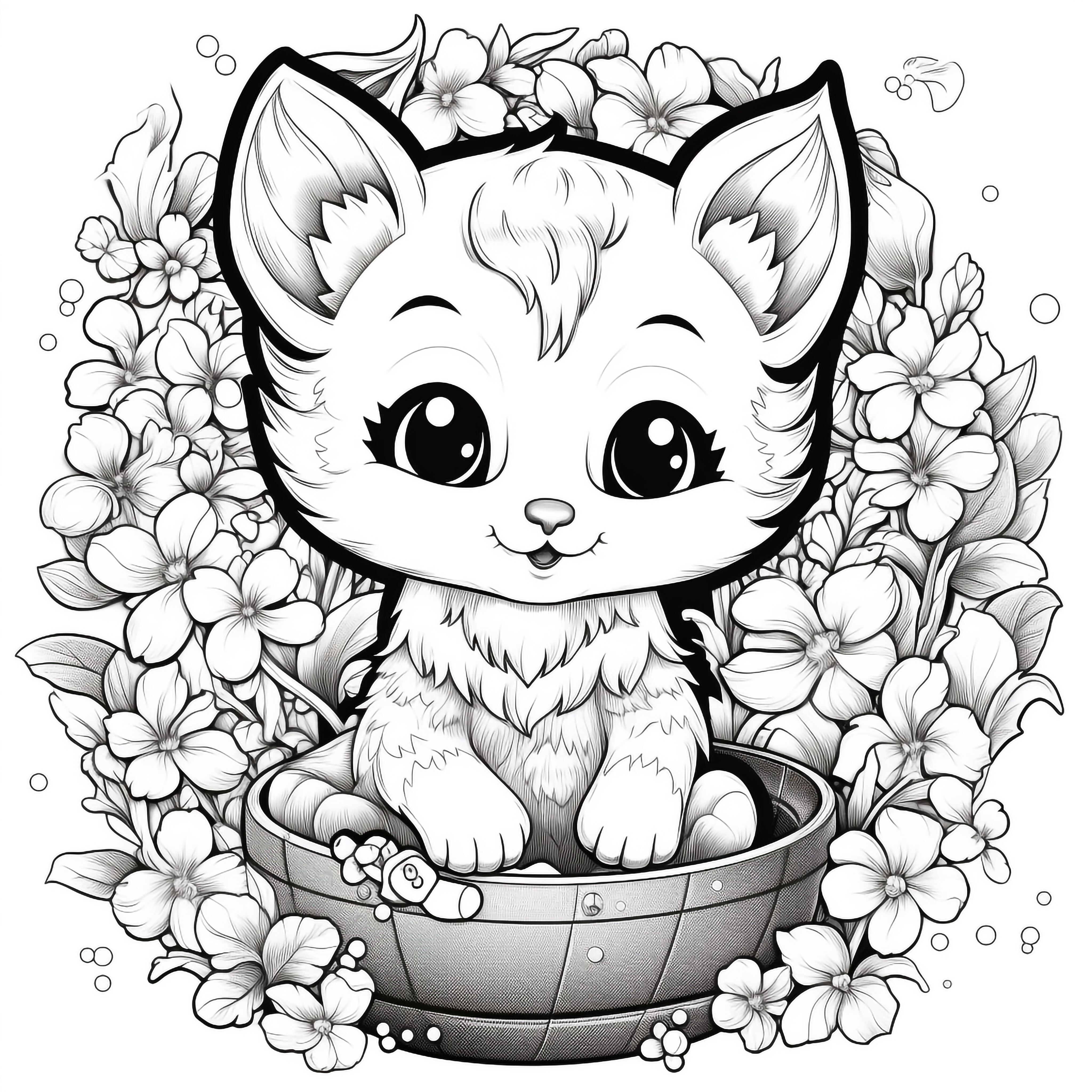 Hello Kitty Coloring Stock Photos, Images and Backgrounds for Free Download