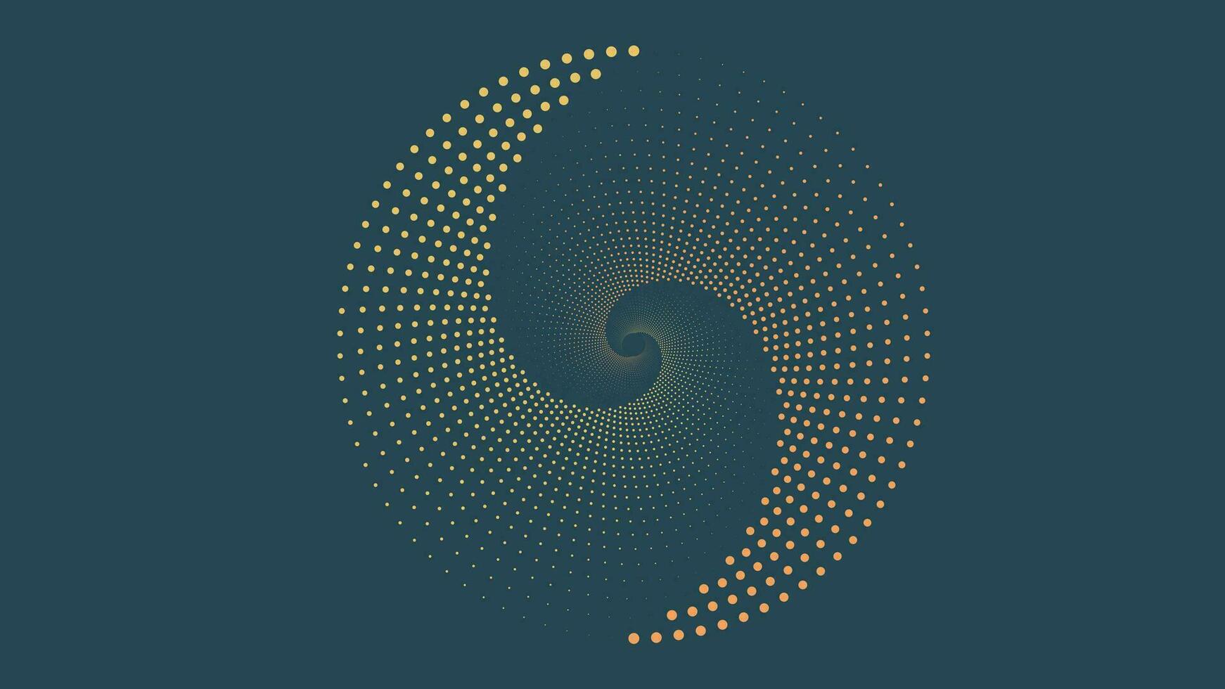 Abstract spiral square magical background for your creative project. This wavy line design will give you smoothness feeling in chaotic world. You can use it as banner, web page, or in flyer design. vector
