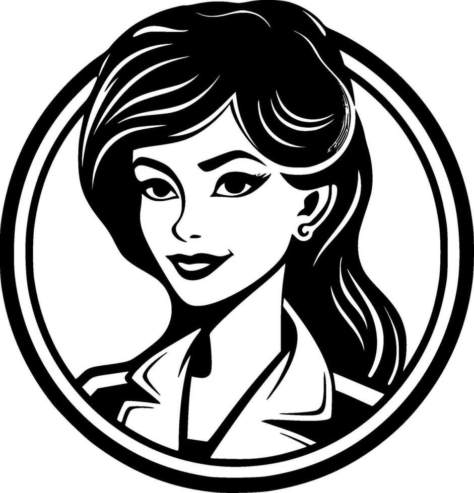 Nurse - High Quality Vector Logo - Vector illustration ideal for T-shirt graphic