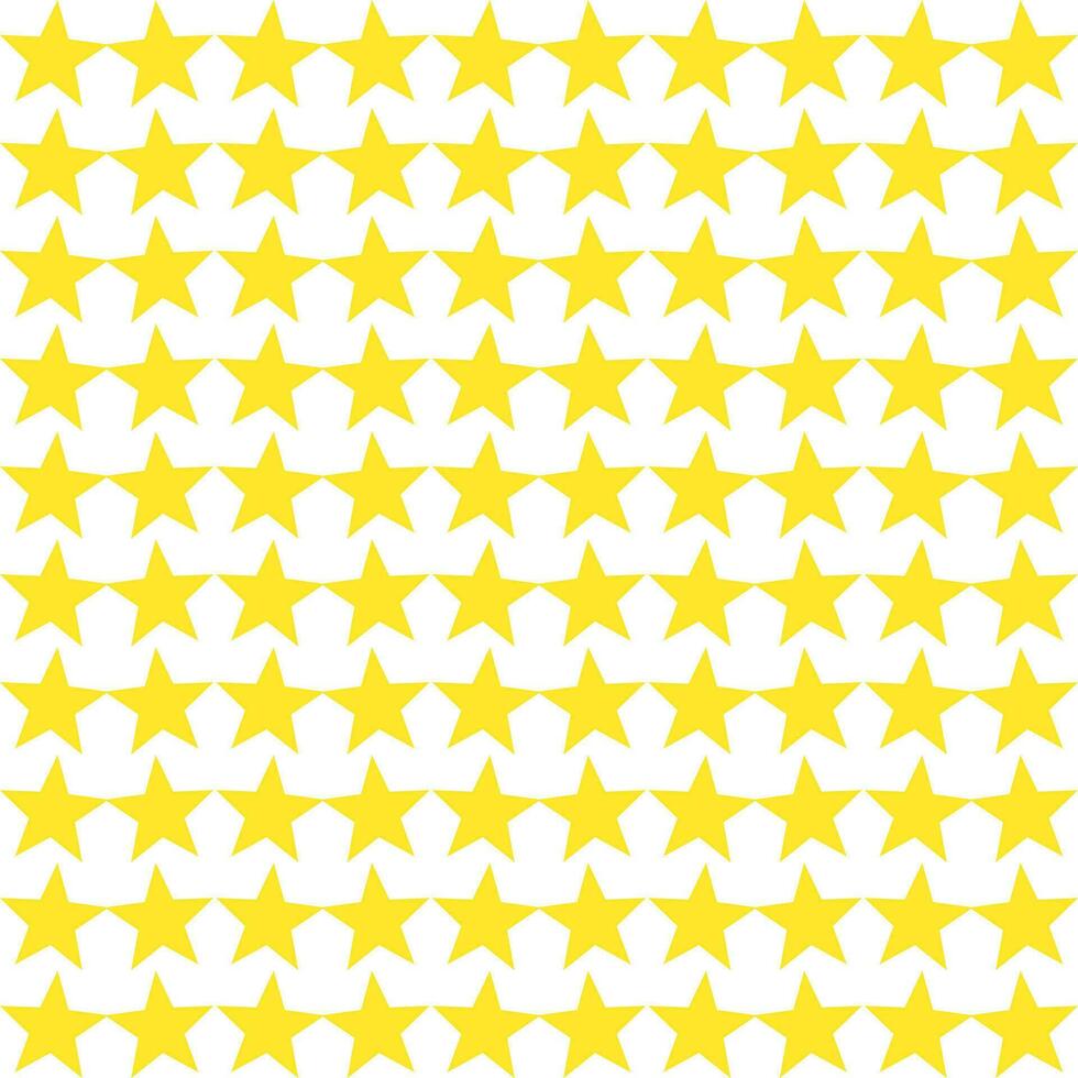 seamless pattern with yellow star vector