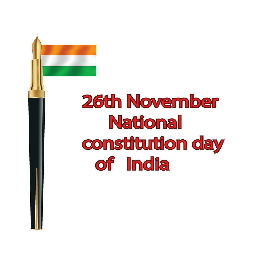 Proudly Celebrating Constitution Day vector