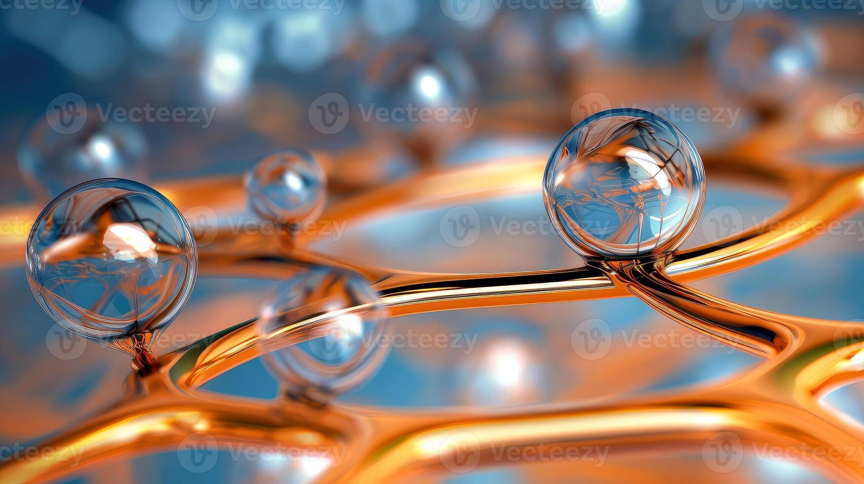 Medical studies of molecular structures. Science in the service of human. Technologies of the future in our life. molecule of medicine model, illustration photo